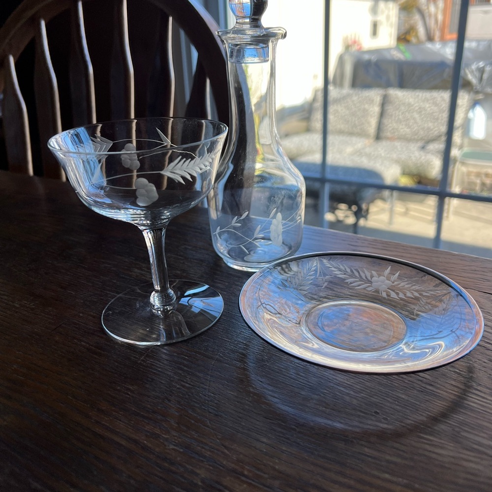 Princess House Crystal 3 pcs